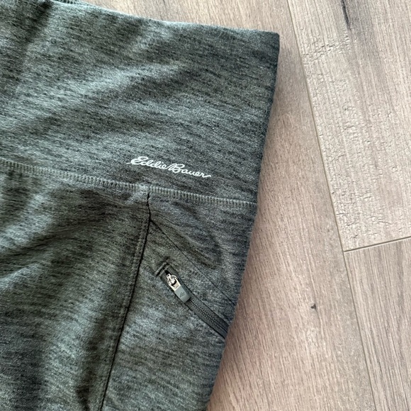 Eddie Bauer Motion Heather Green High Rise Trail Leggings - Picture 5 of 9